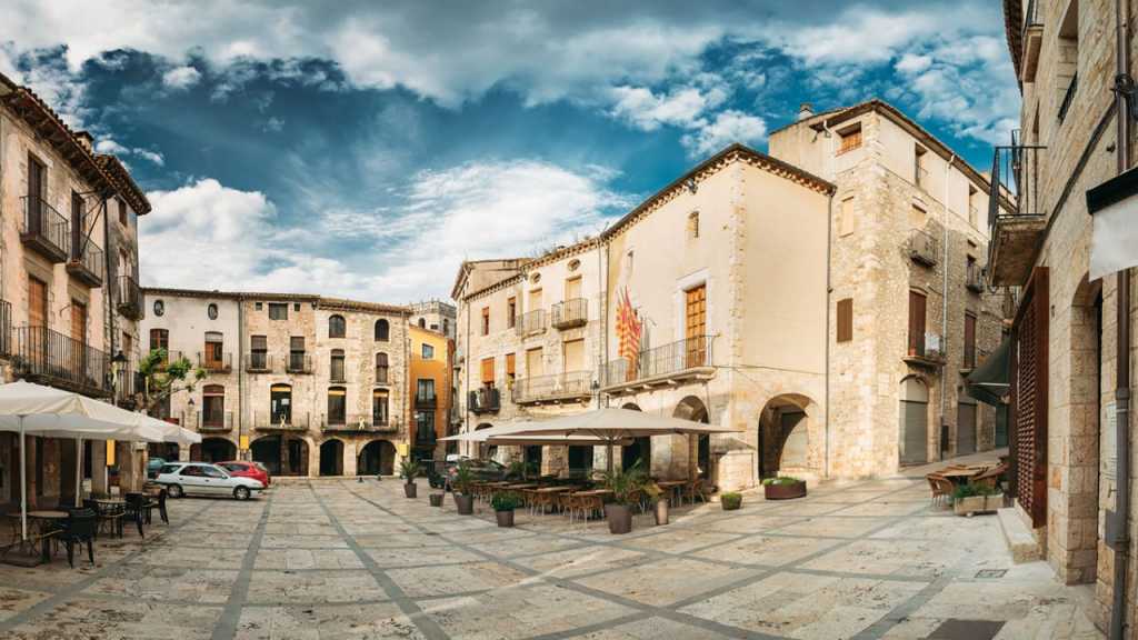 The Rembla de la Llibertat in Girona.
