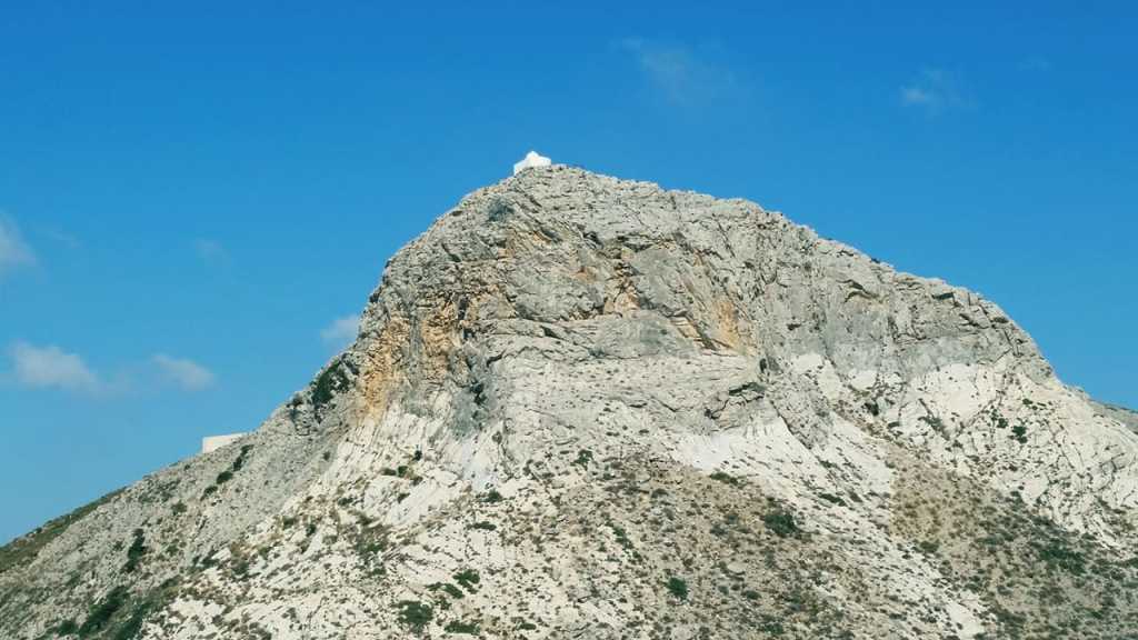 Le mont Zeus à Naxos.