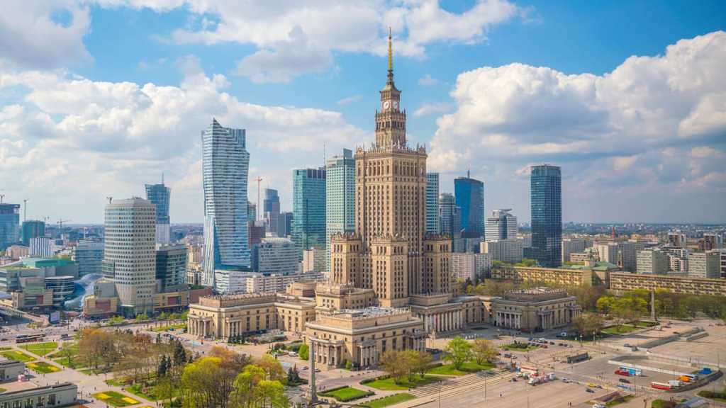 Visiting the Palace of Culture is one of the must-do things to do in Warsaw